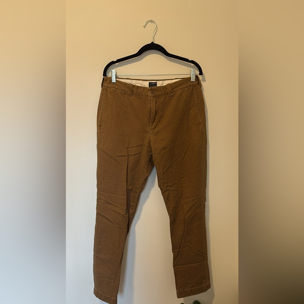J. Crew Men's Tan Chinos